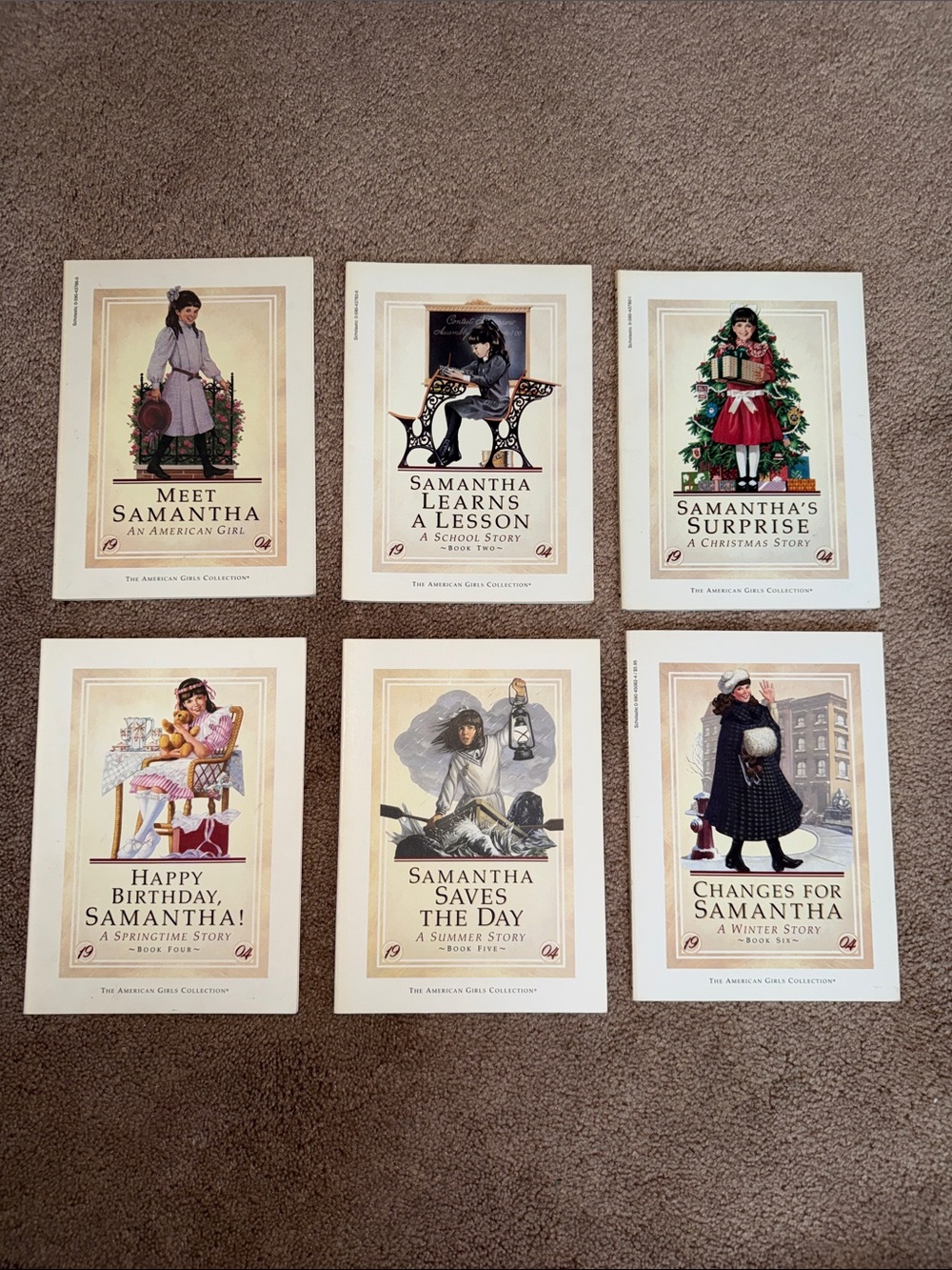 Samantha Book Set - Illustrated Stories (Set of 6)